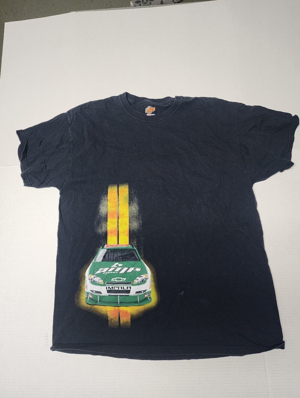 Vintage Winner's Circle Nascar Men's Size XL Dale Earnhardt Jr #88 Black T-shirt